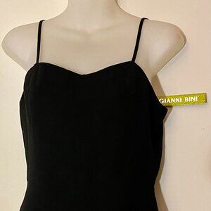 Sexy Gianni Bini black jumpsuit with flared legs